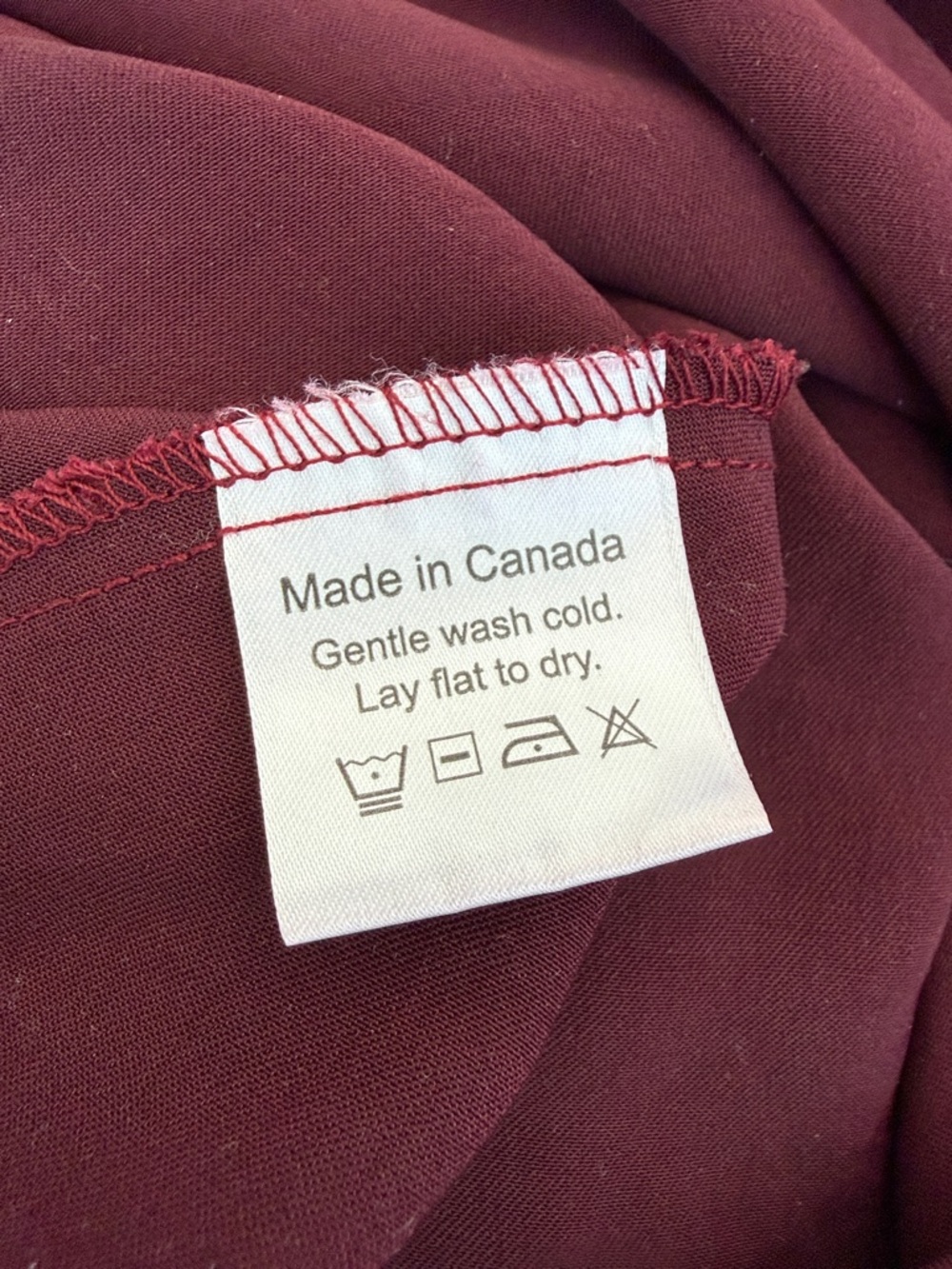Park & Fifth Burgundy Slip Maxi Dress - Picture 13 of 13